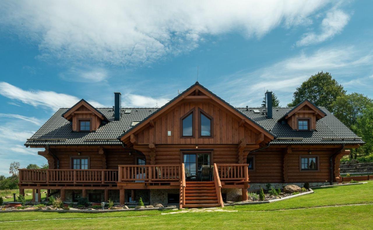 Apartmány Srub Výtoňka Lipno Přední Výtoň Esterno foto