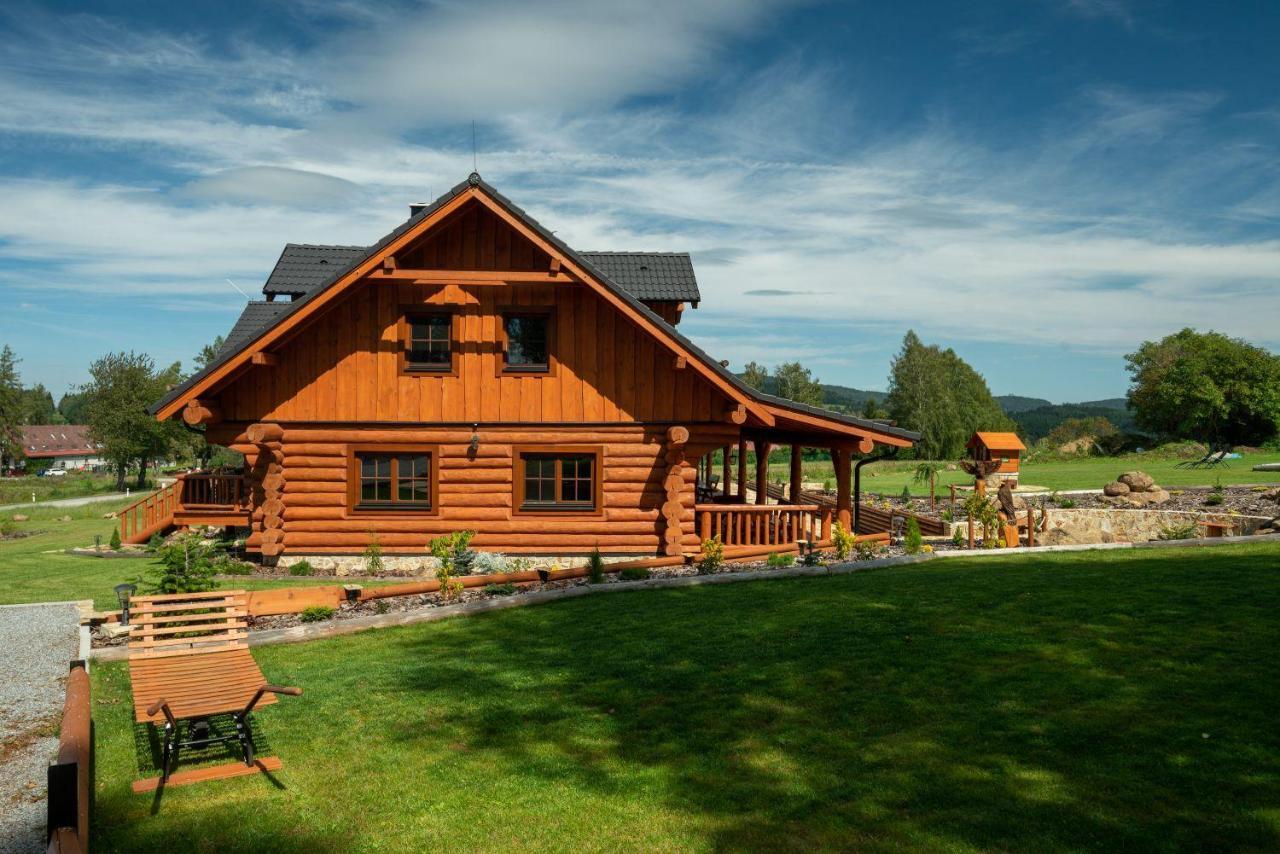 Apartmány Srub Výtoňka Lipno Přední Výtoň Esterno foto