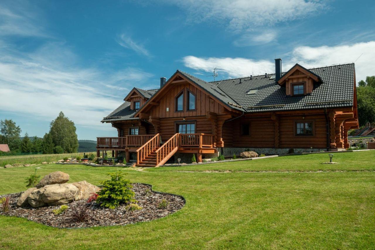 Apartmány Srub Výtoňka Lipno Přední Výtoň Esterno foto