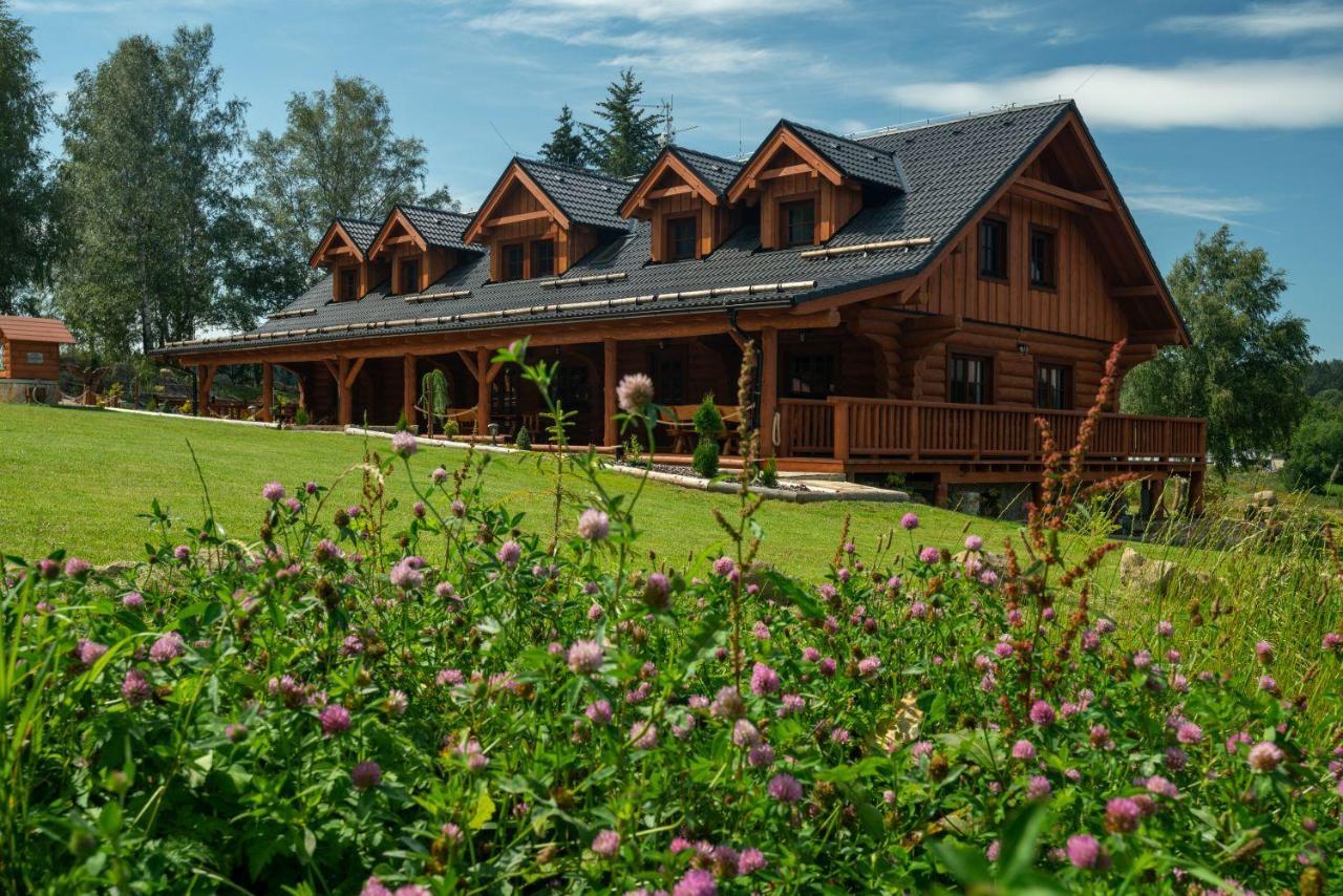 Apartmány Srub Výtoňka Lipno Přední Výtoň Esterno foto