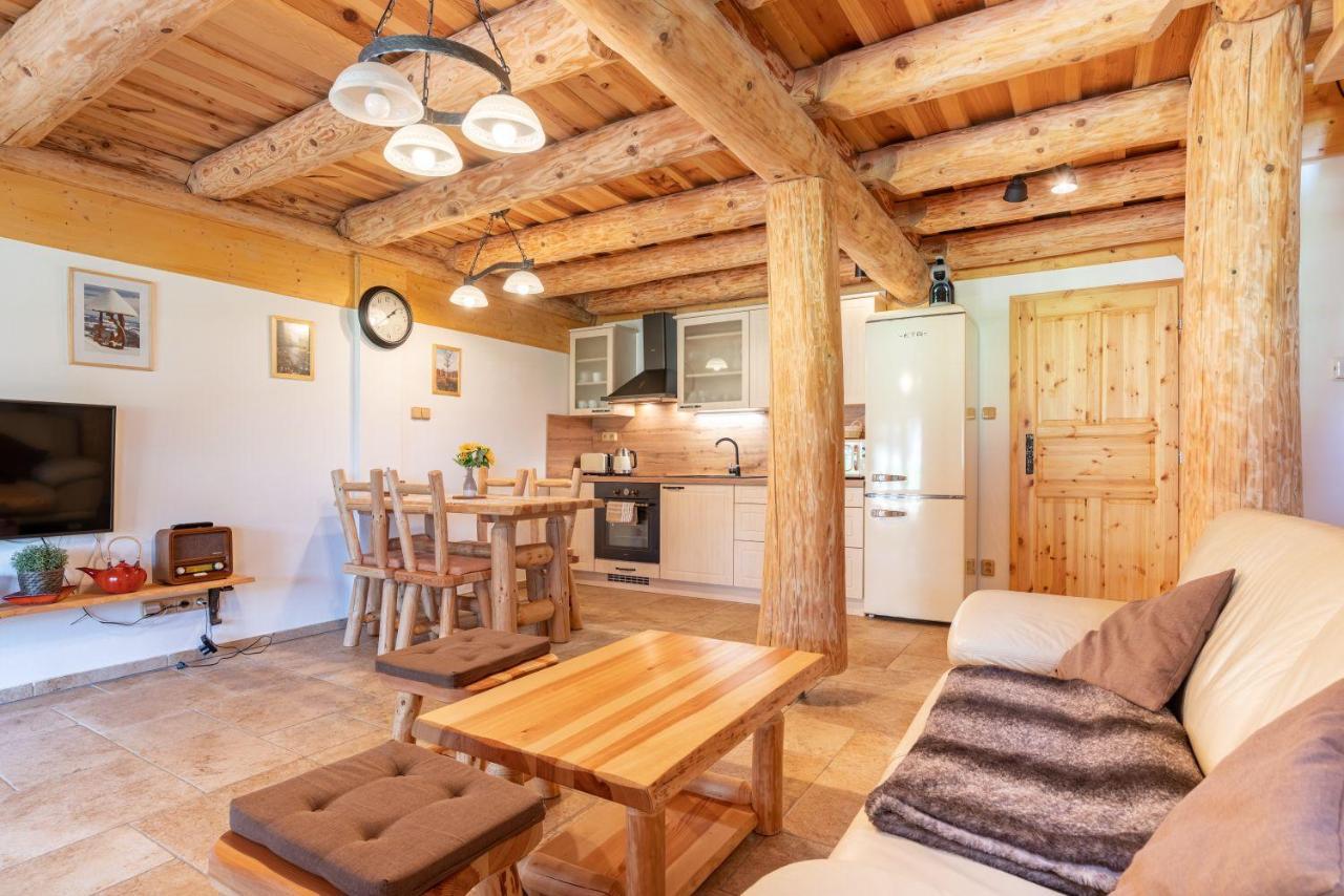 Apartmány Srub Výtoňka Lipno Přední Výtoň Esterno foto