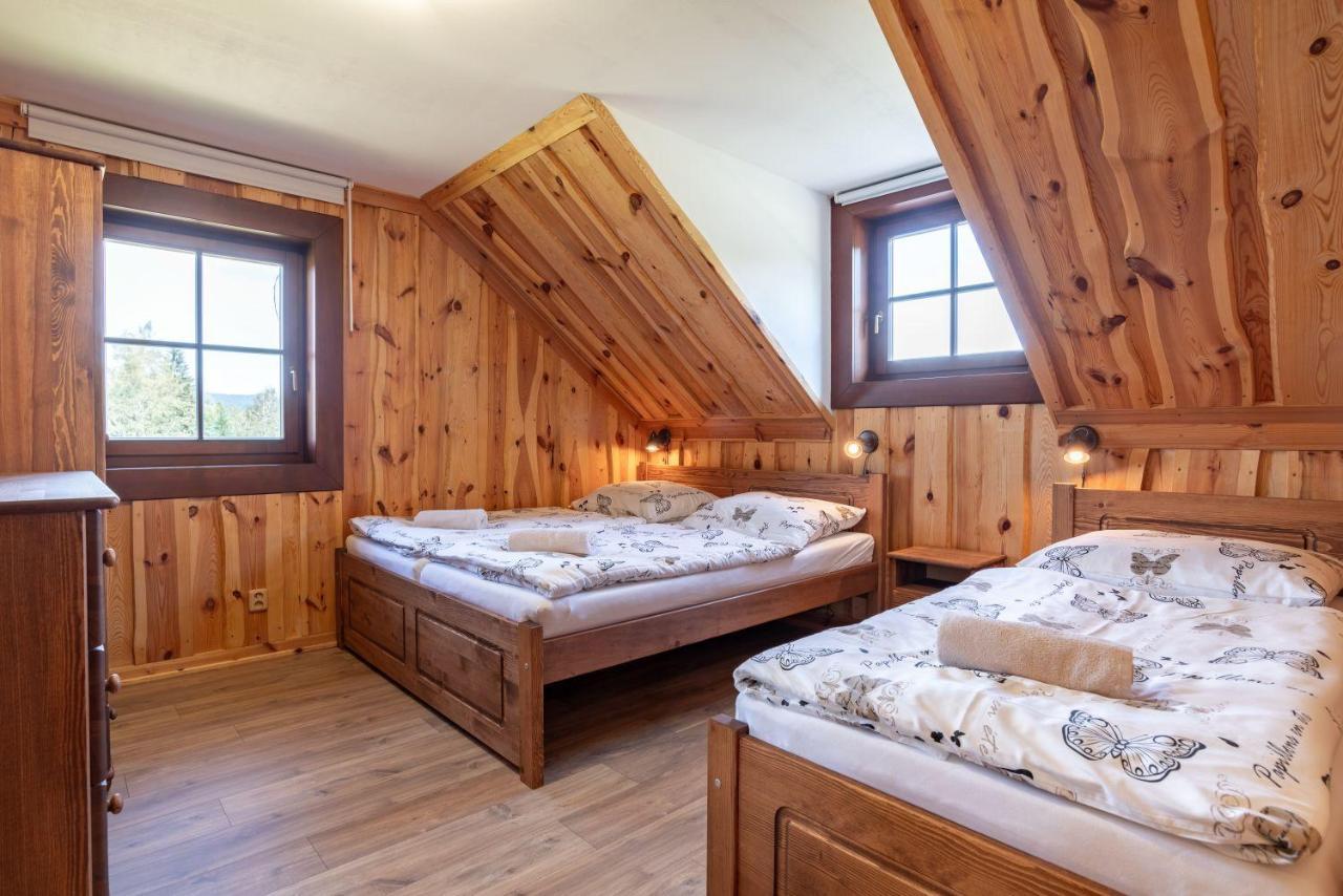 Apartmány Srub Výtoňka Lipno Přední Výtoň Esterno foto
