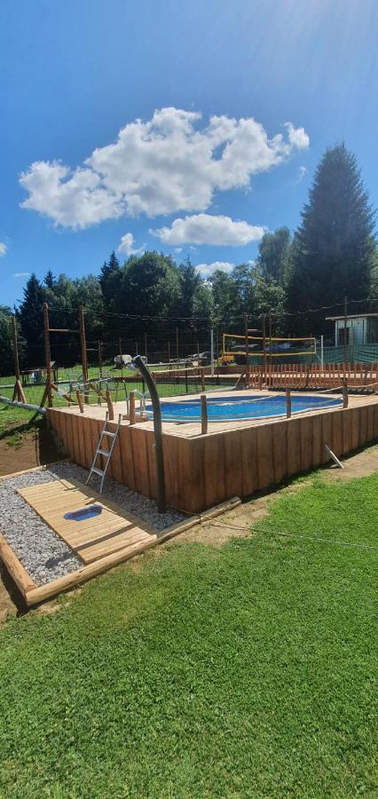 Apartmány Srub Výtoňka Lipno Přední Výtoň Esterno foto